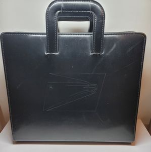 United States Postal Service (USPS) Top Grain 1 1/2" Zippered Binder w/ Handles